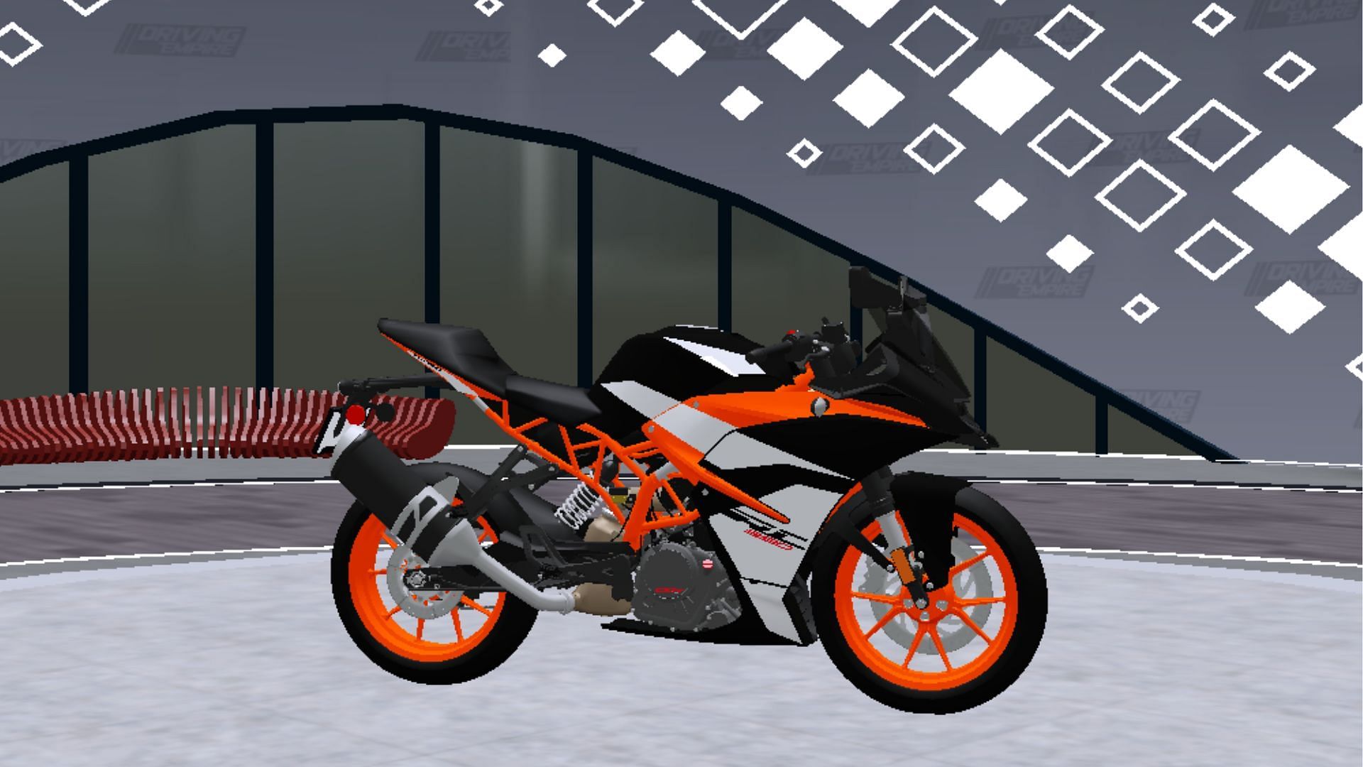 The 2019 KTM RC 390 (Image via Roblox)